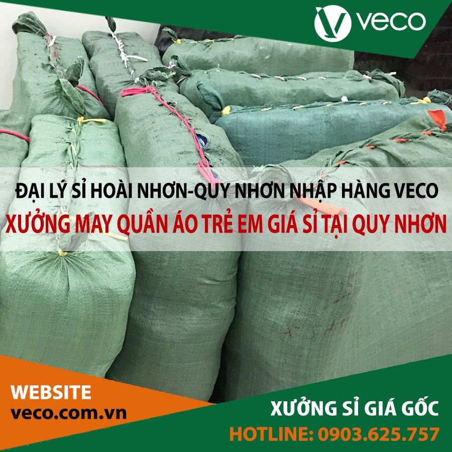 Veco-Xưởng may quần áo trẻ em giá sỉ tại Quy Nhơn